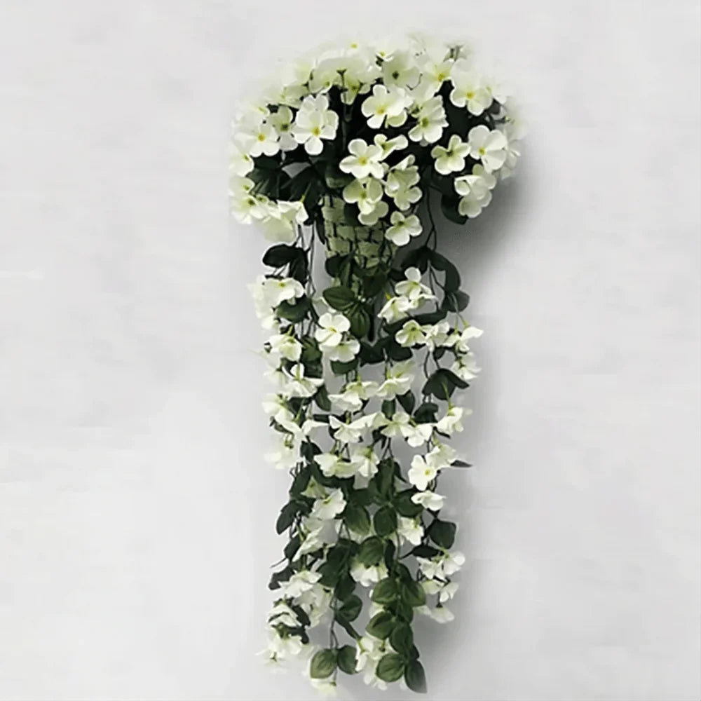 BloomAura | Kleurrijke Hangbloemen voor Balkon, Tuin & Interieur