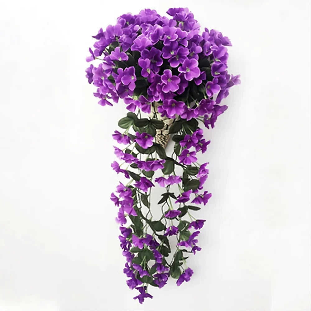 BloomAura | Kleurrijke Hangbloemen voor Balkon, Tuin & Interieur