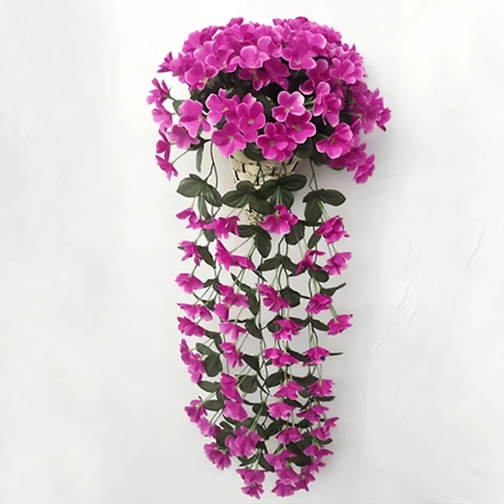BloomAura | Kleurrijke Hangbloemen voor Balkon, Tuin & Interieur