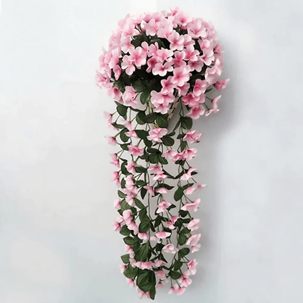 BloomAura | Kleurrijke Hangbloemen voor Balkon, Tuin & Interieur