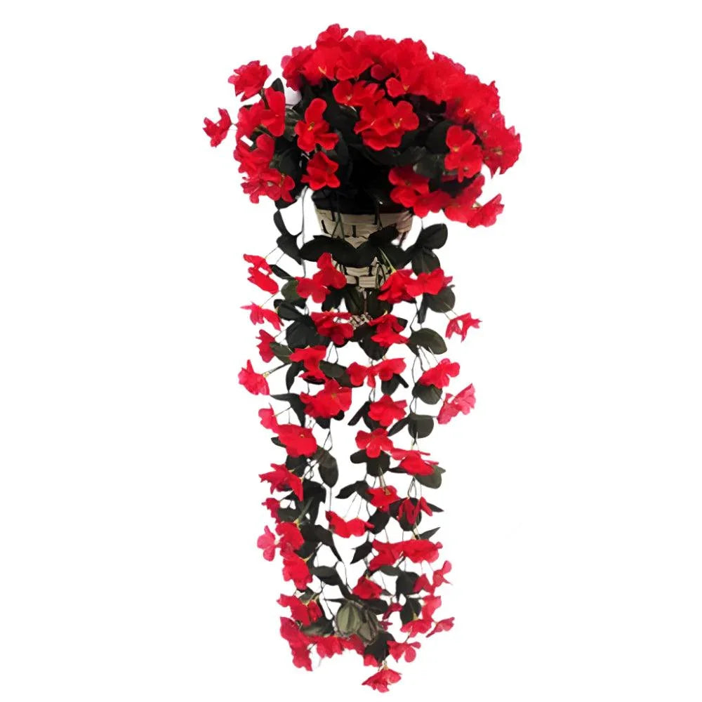 BloomAura | Kleurrijke Hangbloemen voor Balkon, Tuin & Interieur