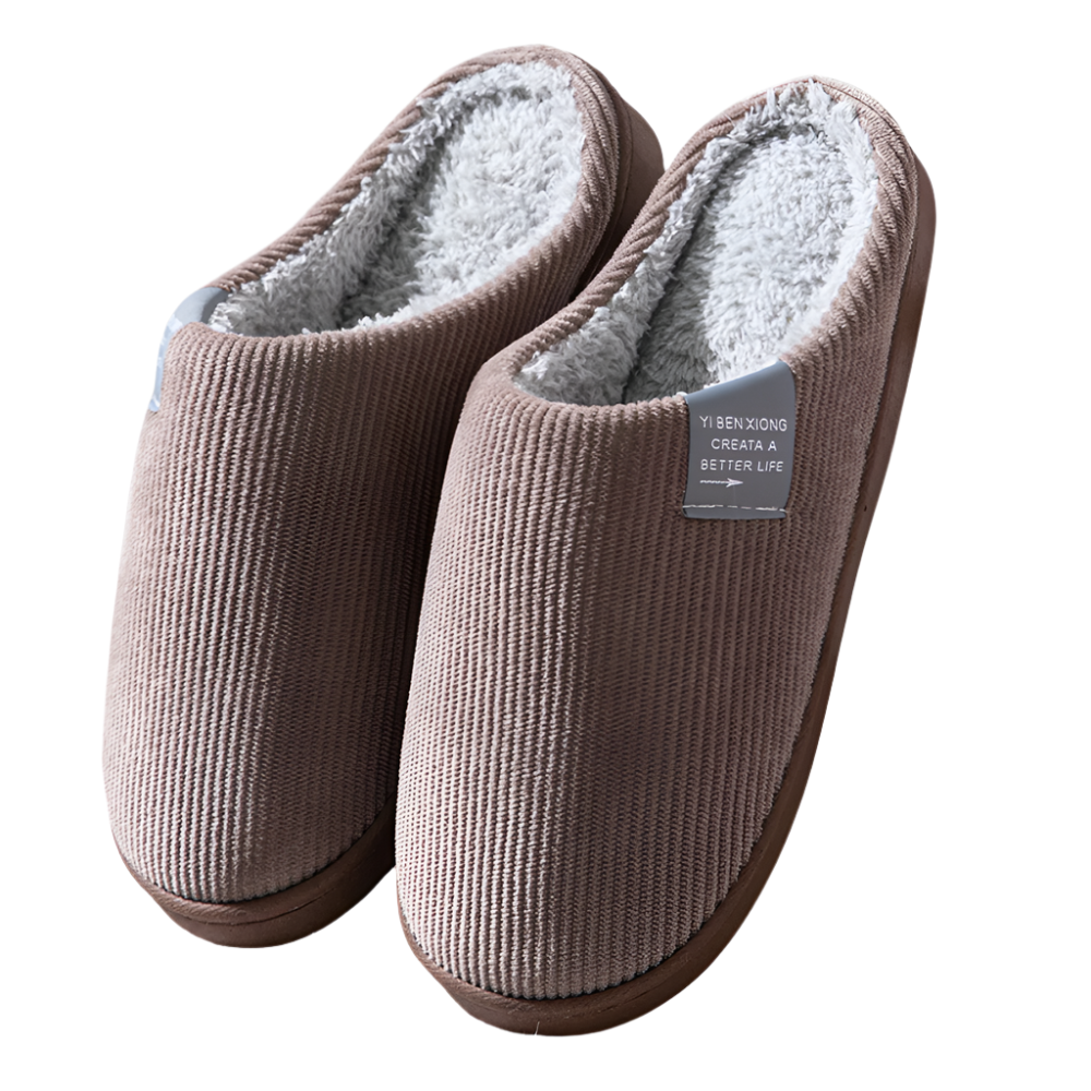 Chloe™ CozyRib Slippers with Plush Lining