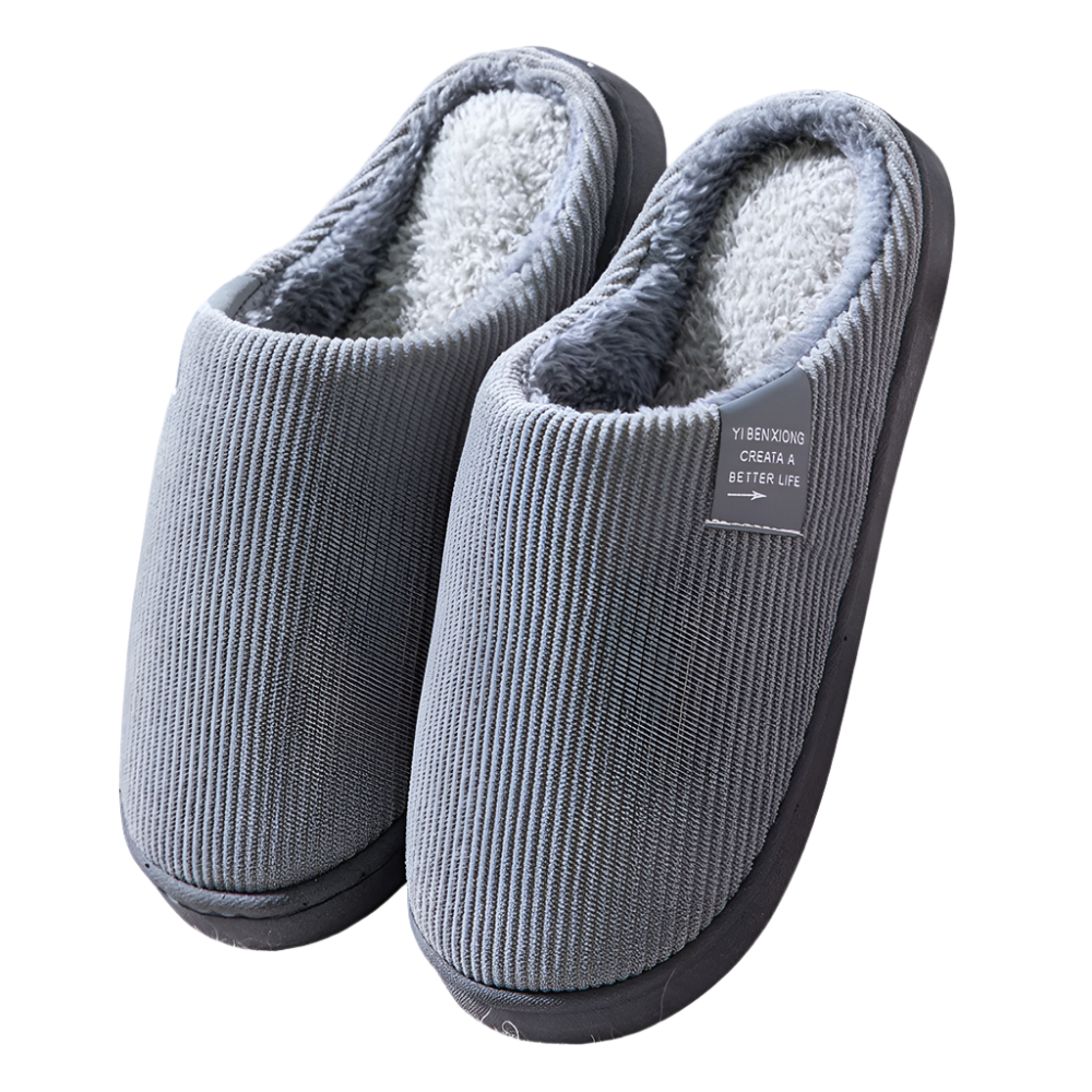 Chloe™ CozyRib Slippers with Plush Lining