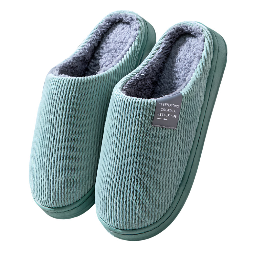 Chloe™ CozyRib Slippers with Plush Lining