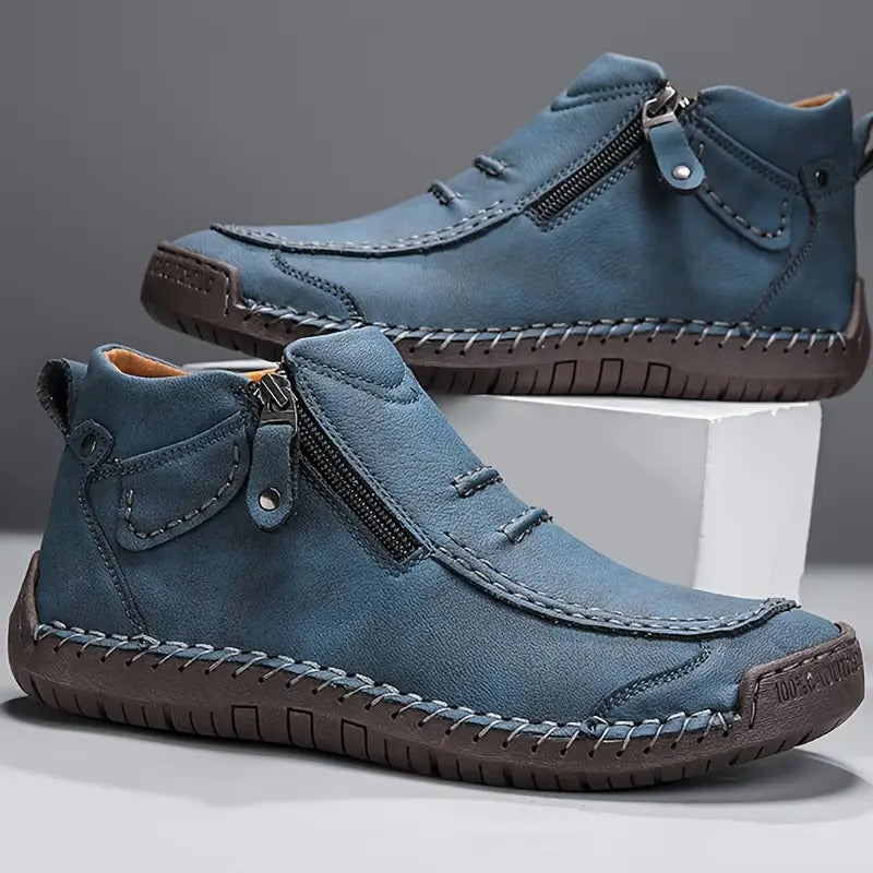 Maxwell™ EasyStep High-Top Shoes for Men | Stylish Zip-Up Sneakers