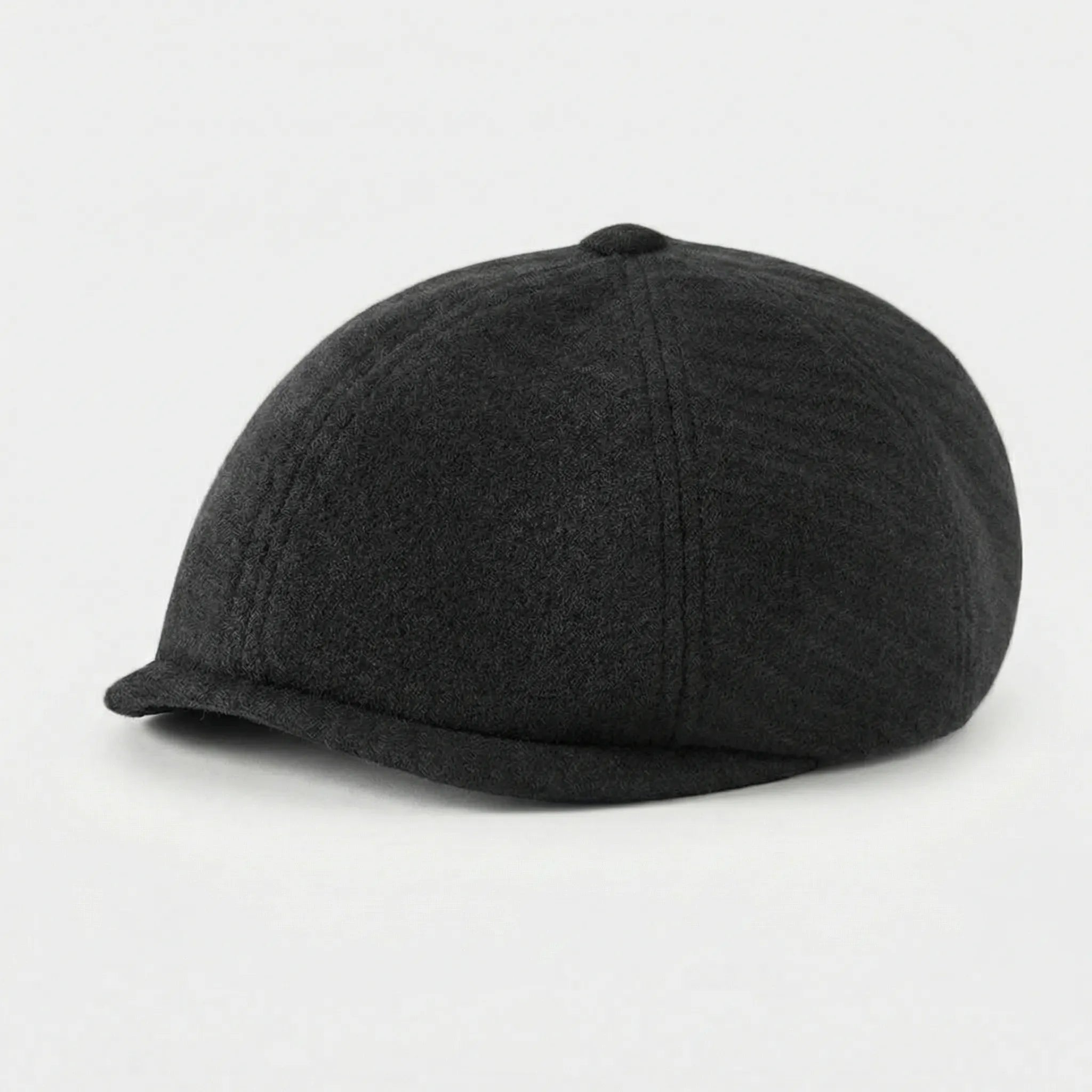 Flat cap heren | Katoenen newsboy cap in klassieke stijl