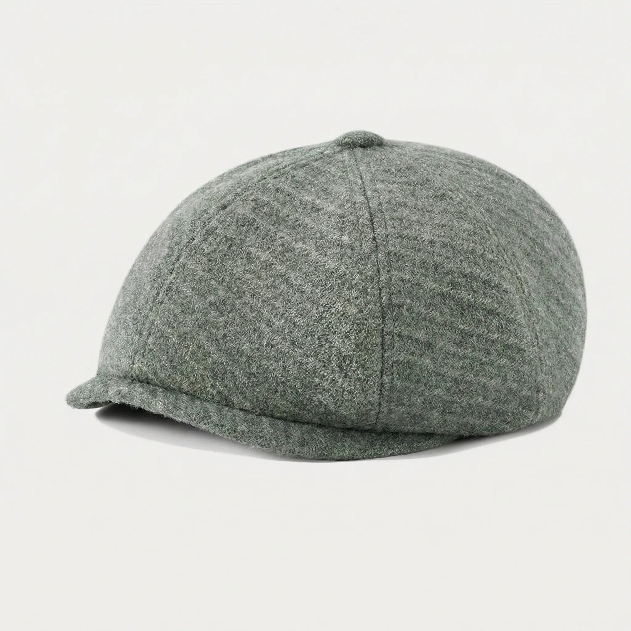 Flat cap heren | Katoenen newsboy cap in klassieke stijl