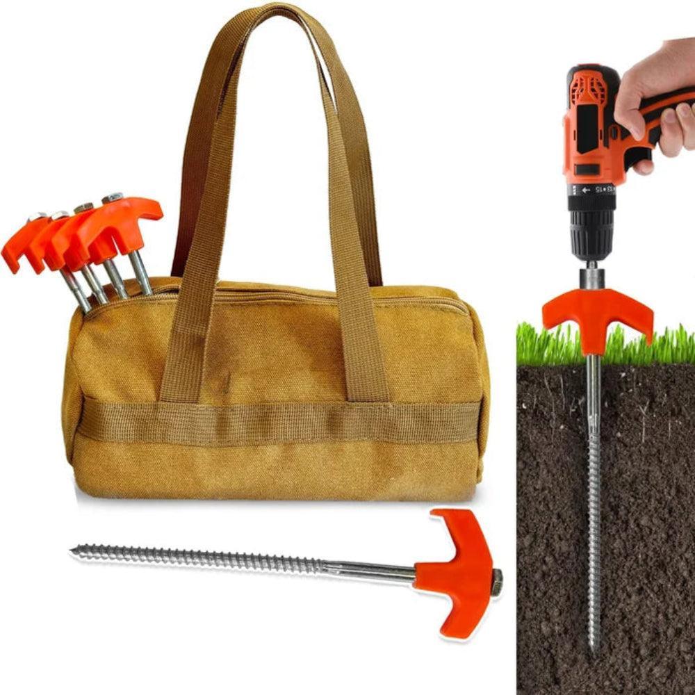StabilityPro™ GroundLock Anchors | Durable Securing Solution for Tents and Sails
