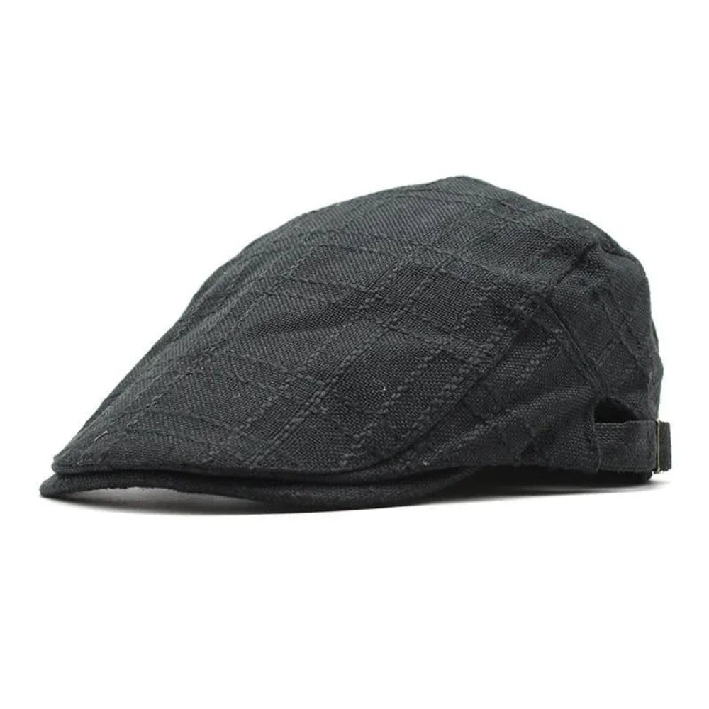 PlaidArlington | Geruite katoenen flat cap