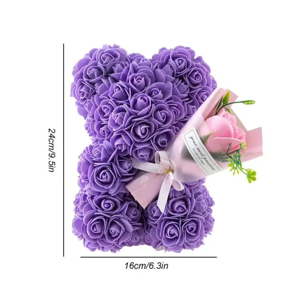 BlossomHug Bear™ | Romantic Rose Bear Gift & Décor