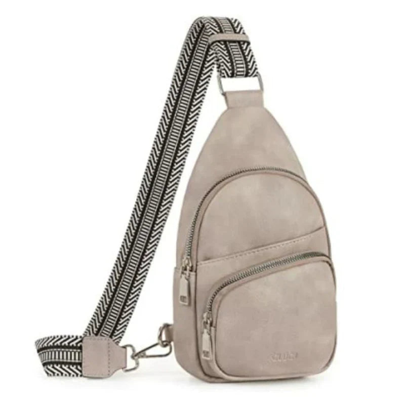 Isabella™ Luxe Leather Crossbody Bag with Adjustable Strap