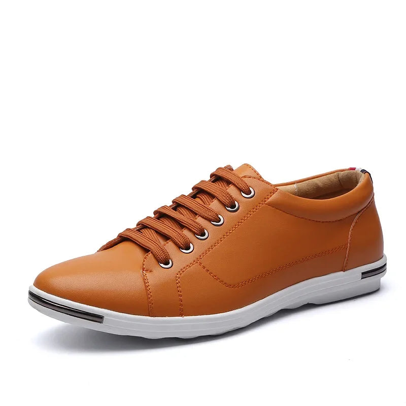UrbanStep™ ComfortStride Leather Sneakers