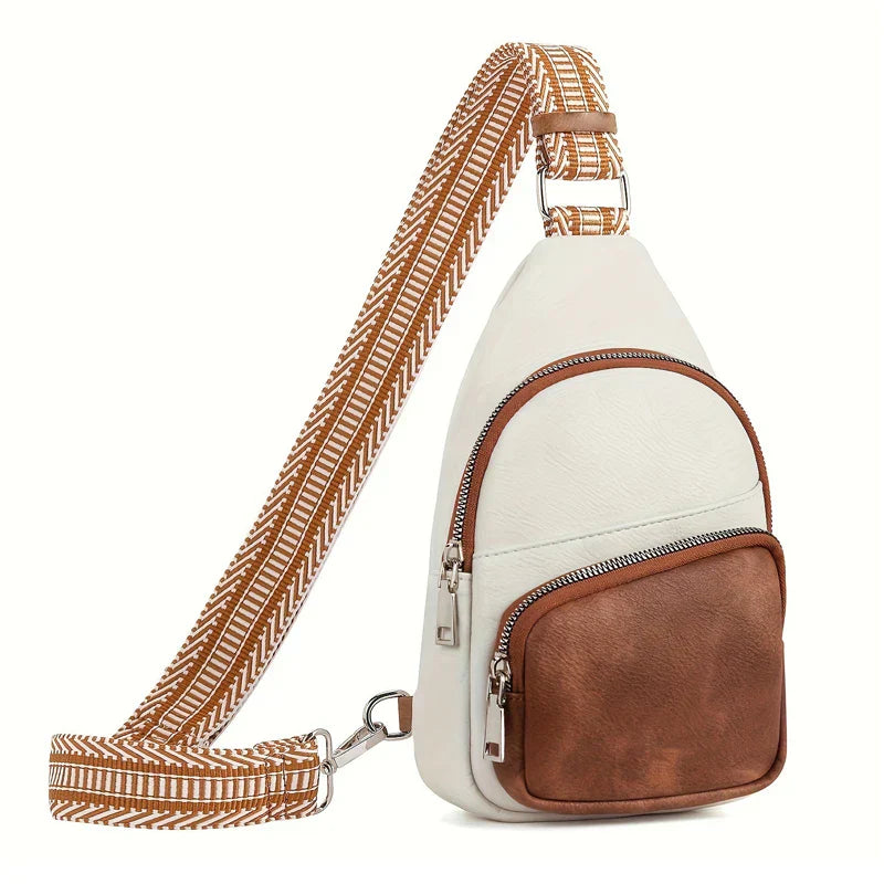 Isabella™ Luxe Leather Crossbody Bag with Adjustable Strap
