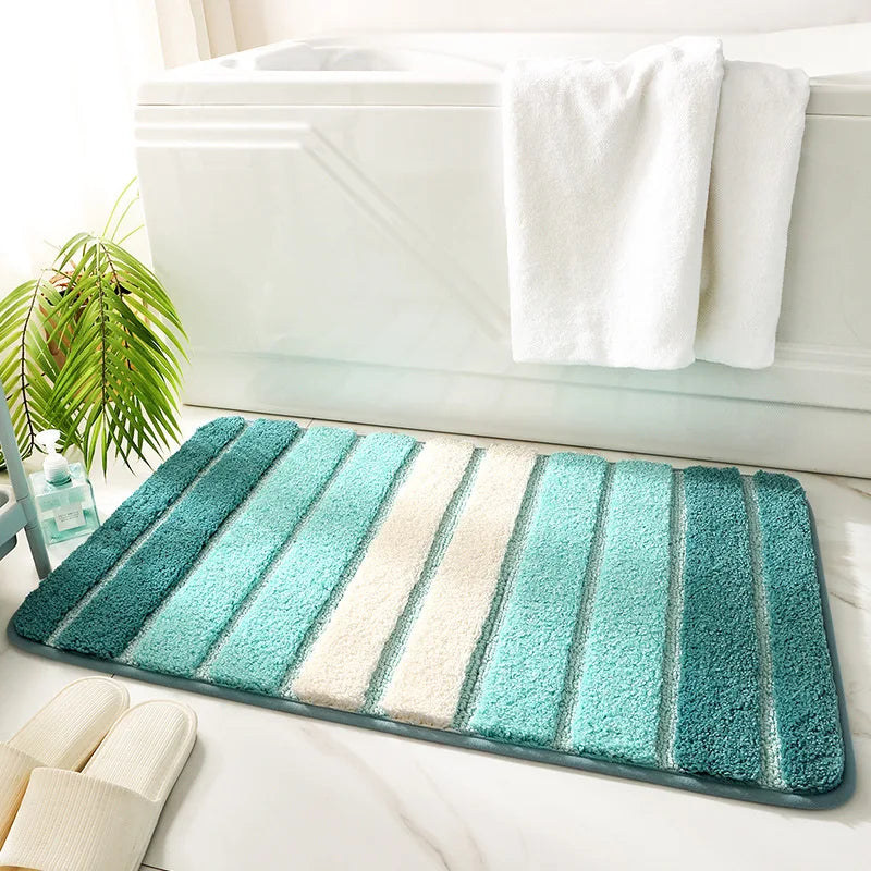 Serena™ AquaGuard Bath Mat | Plush Non-Slip Bathroom Mat for Shower & Tub