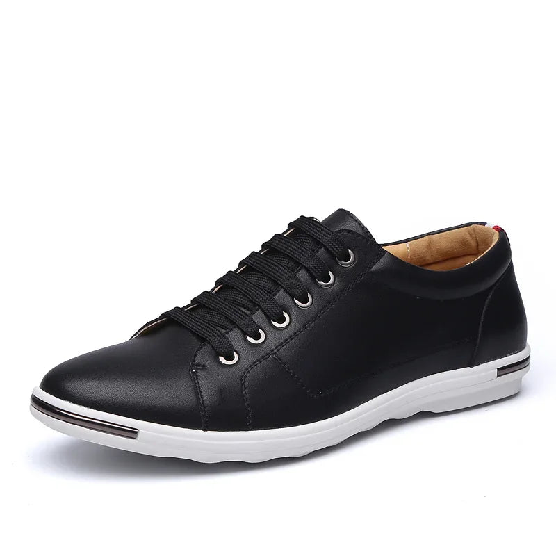UrbanStep™ ComfortStride Leather Sneakers