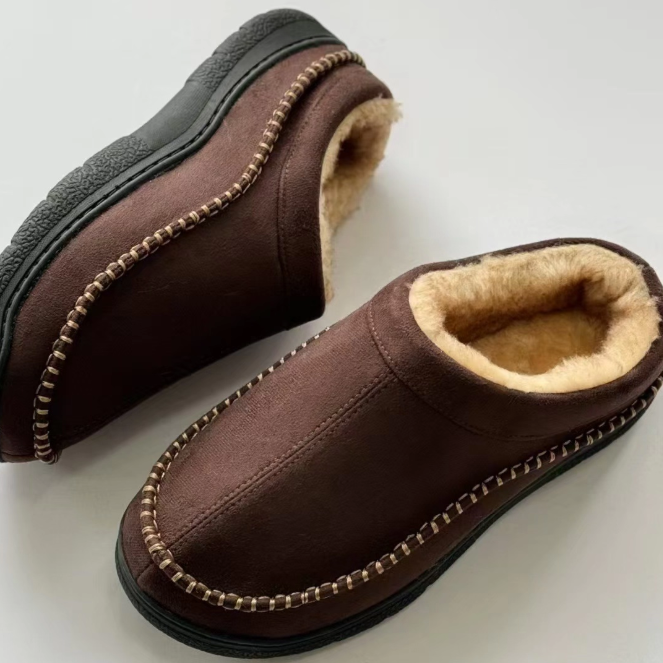 Maxwell™ Plush Comfort Slippers for Men