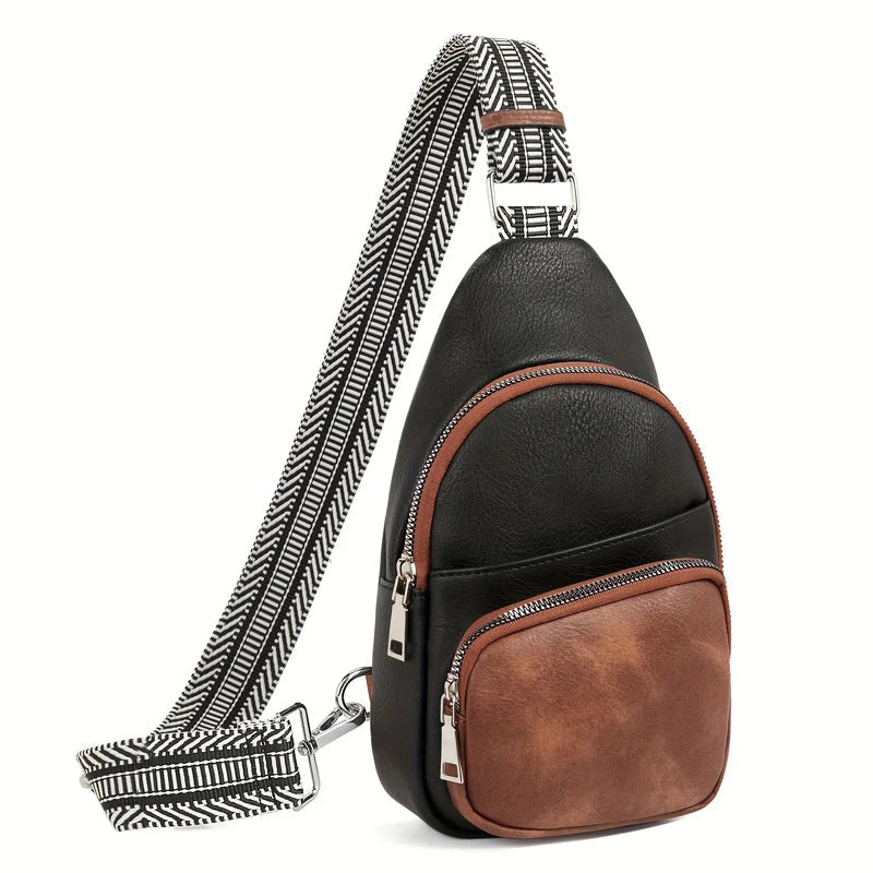 Isabella™ Luxe Leather Crossbody Bag with Adjustable Strap
