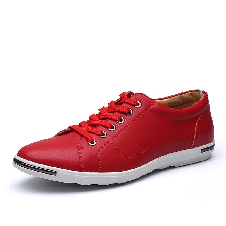UrbanStep™ ComfortStride Leather Sneakers