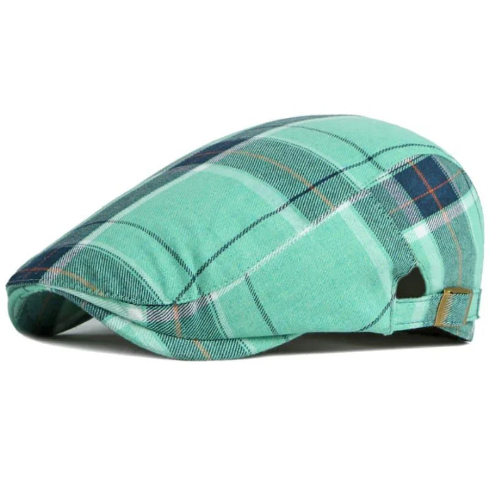 TartanTwist | Katoenen tartan flat cap