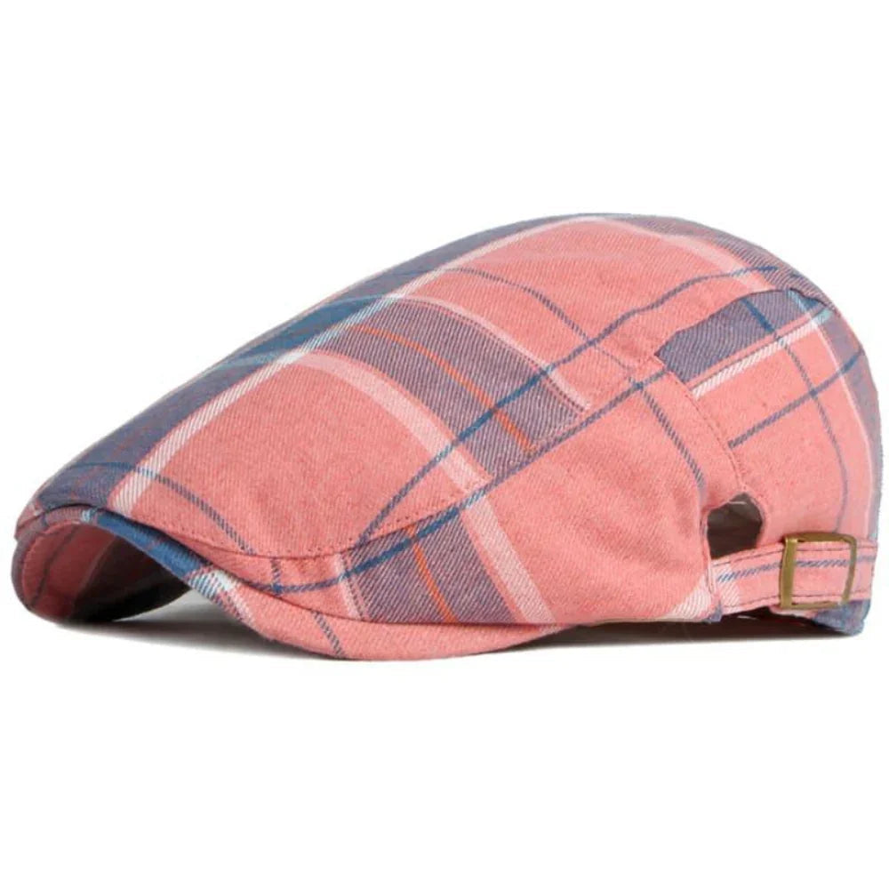 TartanTwist | Katoenen tartan flat cap
