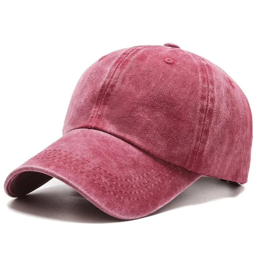 Valdemar | Casual vierseizoenen cap in gewassen look
