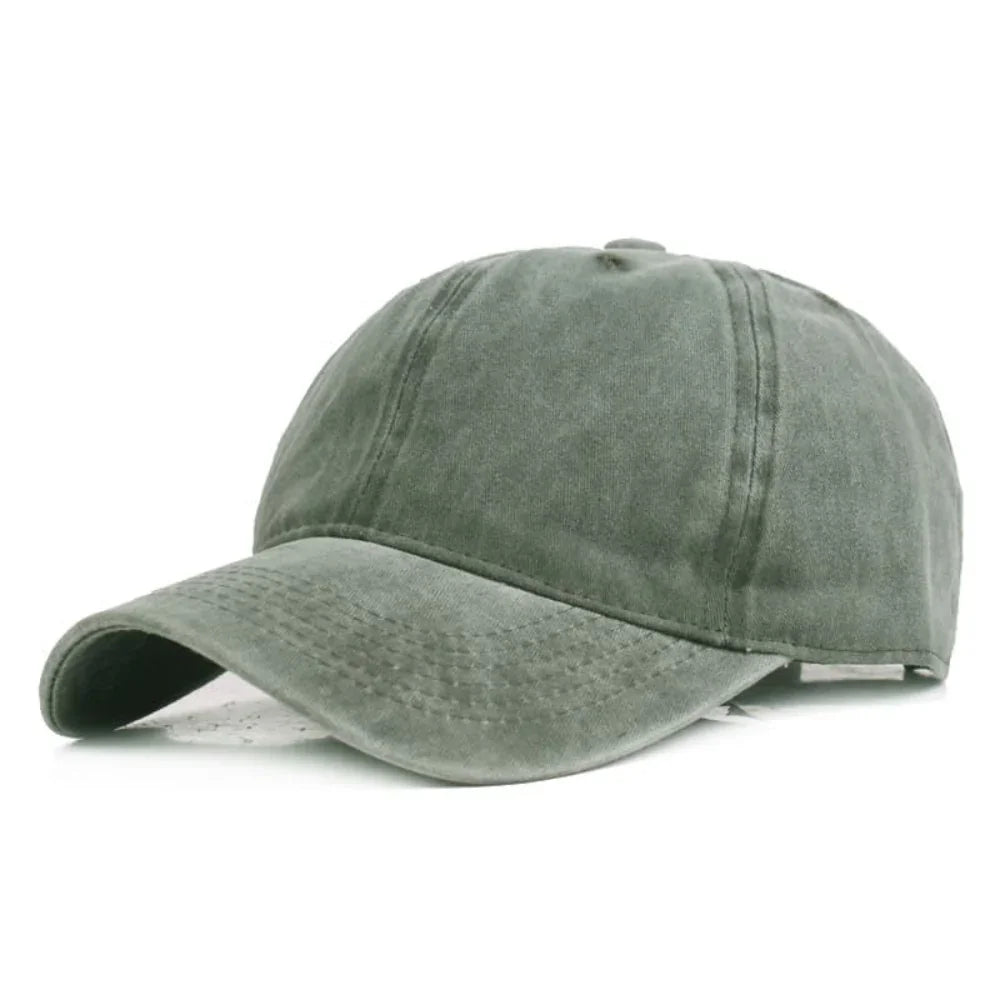 WashedHawk | Gewassen katoenen baseball cap