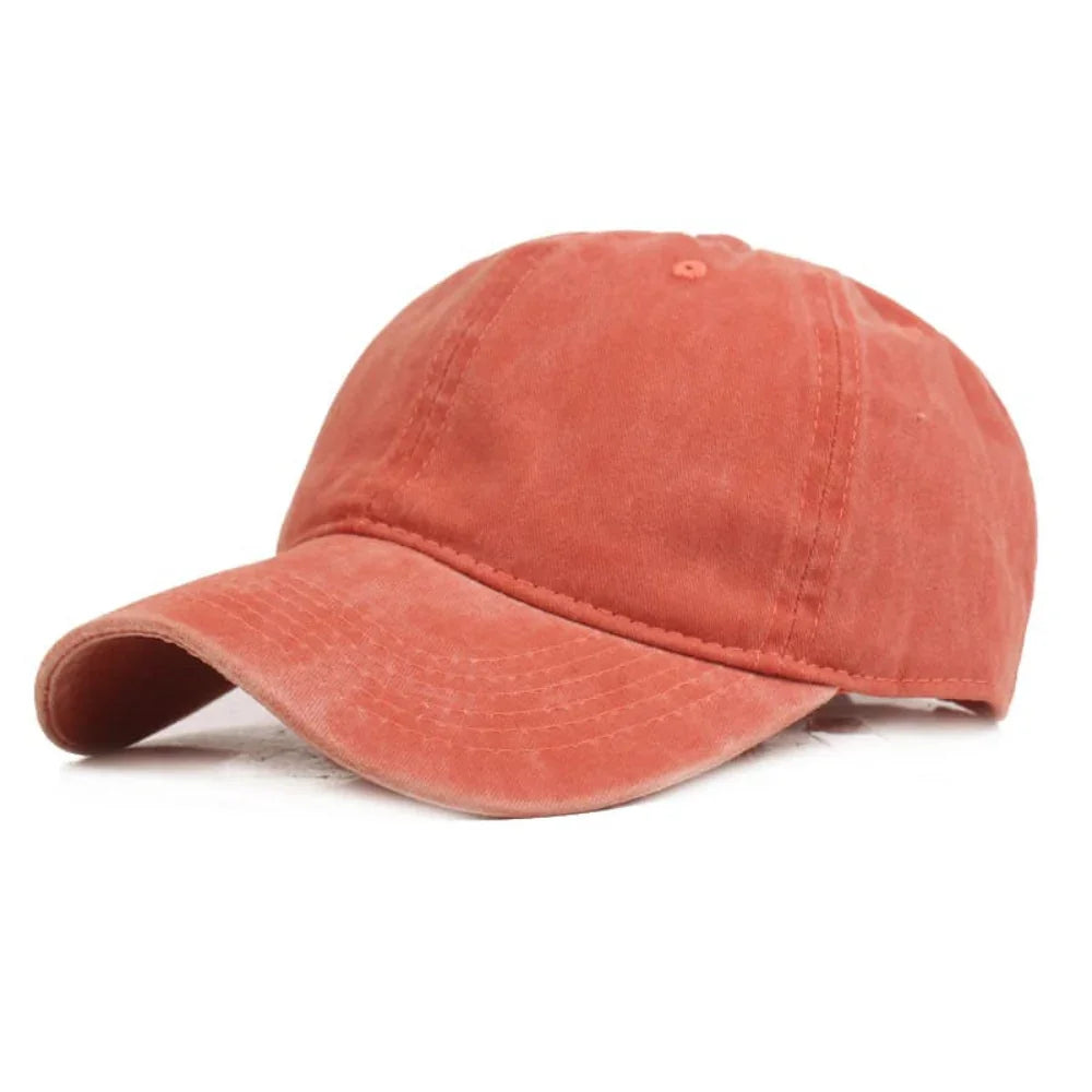 WashedHawk | Gewassen katoenen baseball cap
