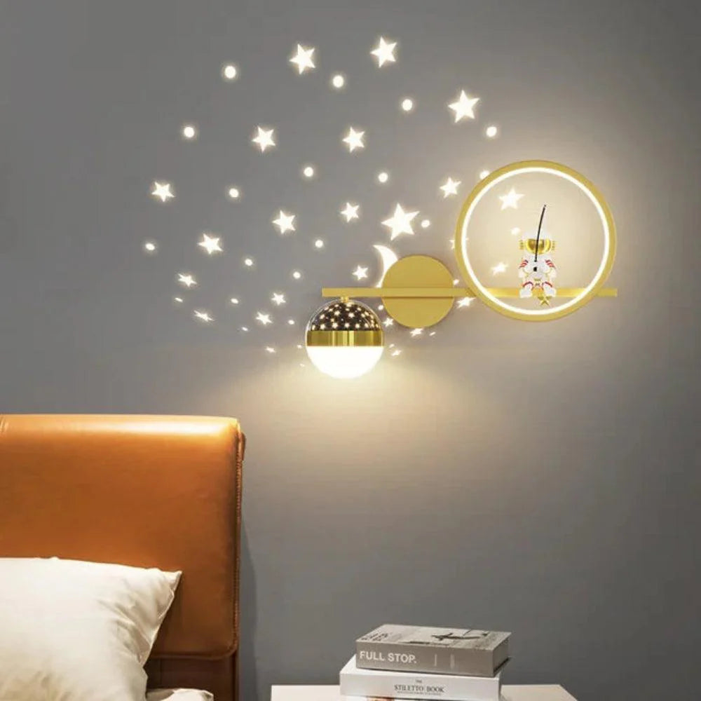 CelestialGlow™ Enchanted Wall Lamp for a Dreamy Nursery