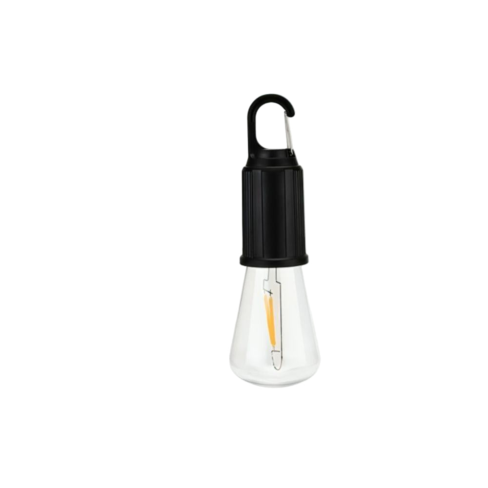 Oplaadbare retro gloeilamp | Ideaal voor op de camping!