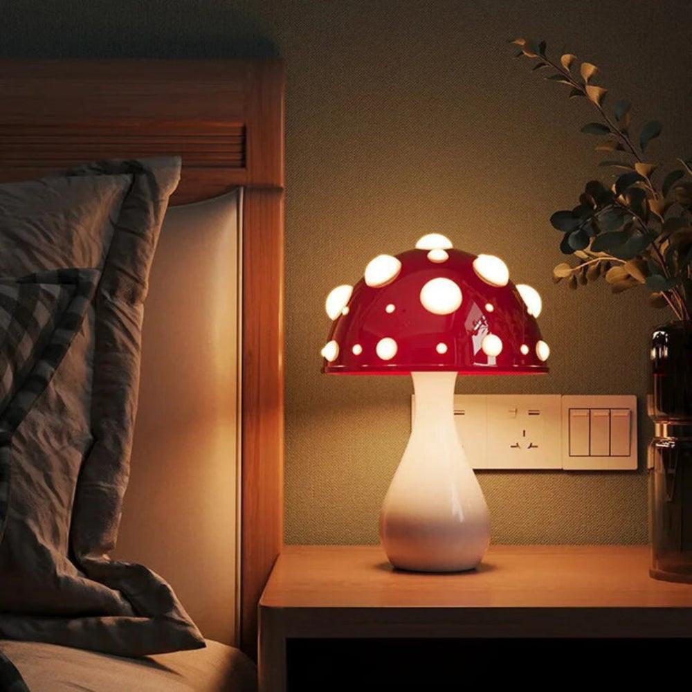 MushroomGlow™ Nature-Inspired LED Table Lamp