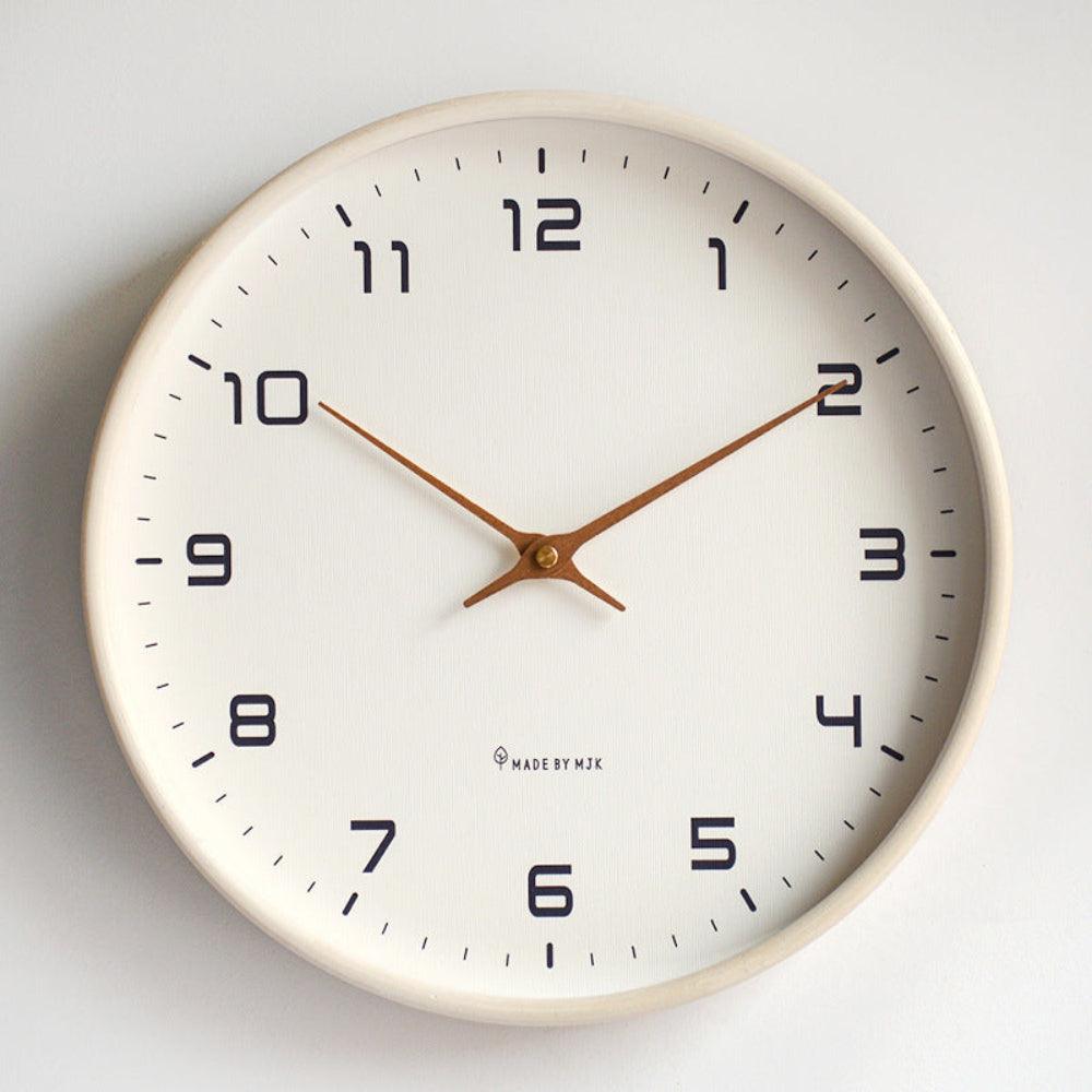 Freya™ Nordic Wood Wall Clock | Natural Elegance, Timeless Style