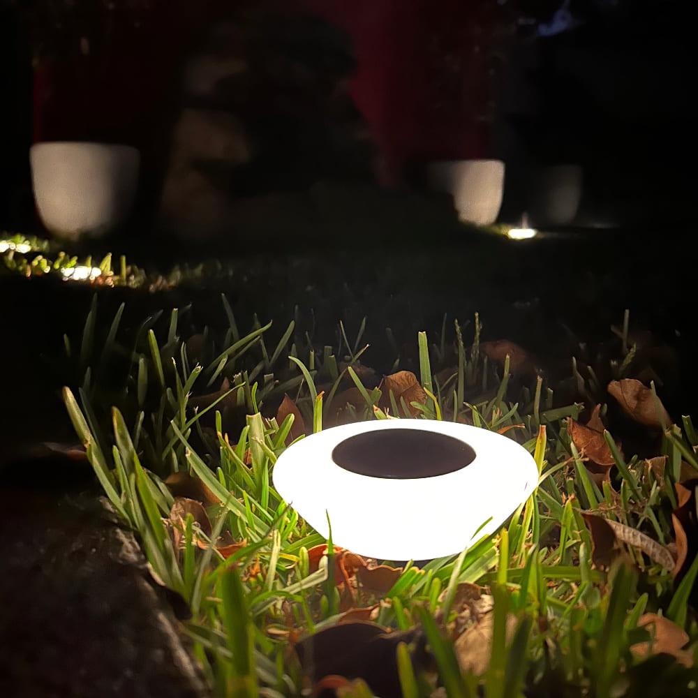 SolarSpot | Set van 4 LED-grondspots op zonne-energie