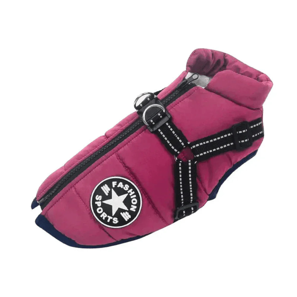 Maxwell™ Waterproof Dog Jacket | Featuring Integrated Harness