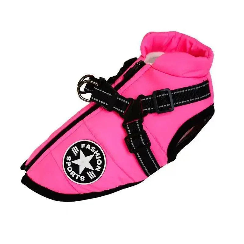 Maxwell™ Waterproof Dog Jacket | Featuring Integrated Harness
