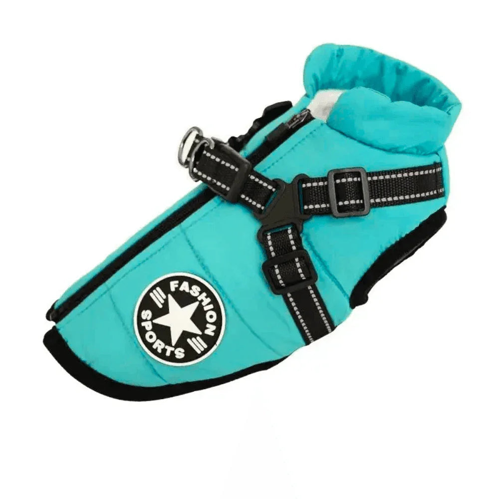 Maxwell™ Waterproof Dog Jacket | Featuring Integrated Harness
