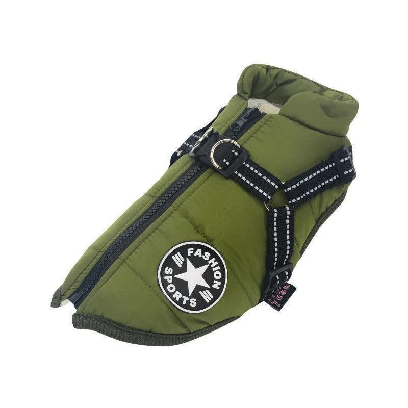 Maxwell™ Waterproof Dog Jacket | Featuring Integrated Harness