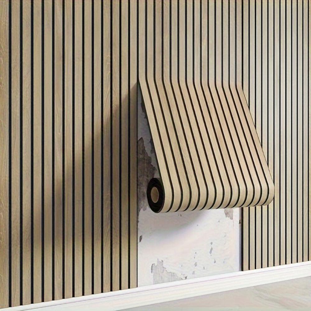 TimberCraft™ | Zelfklevende 3D wandpanelen met houtlook